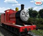 James, kırmızı renkli muhteşem lokomotif sayısı 5